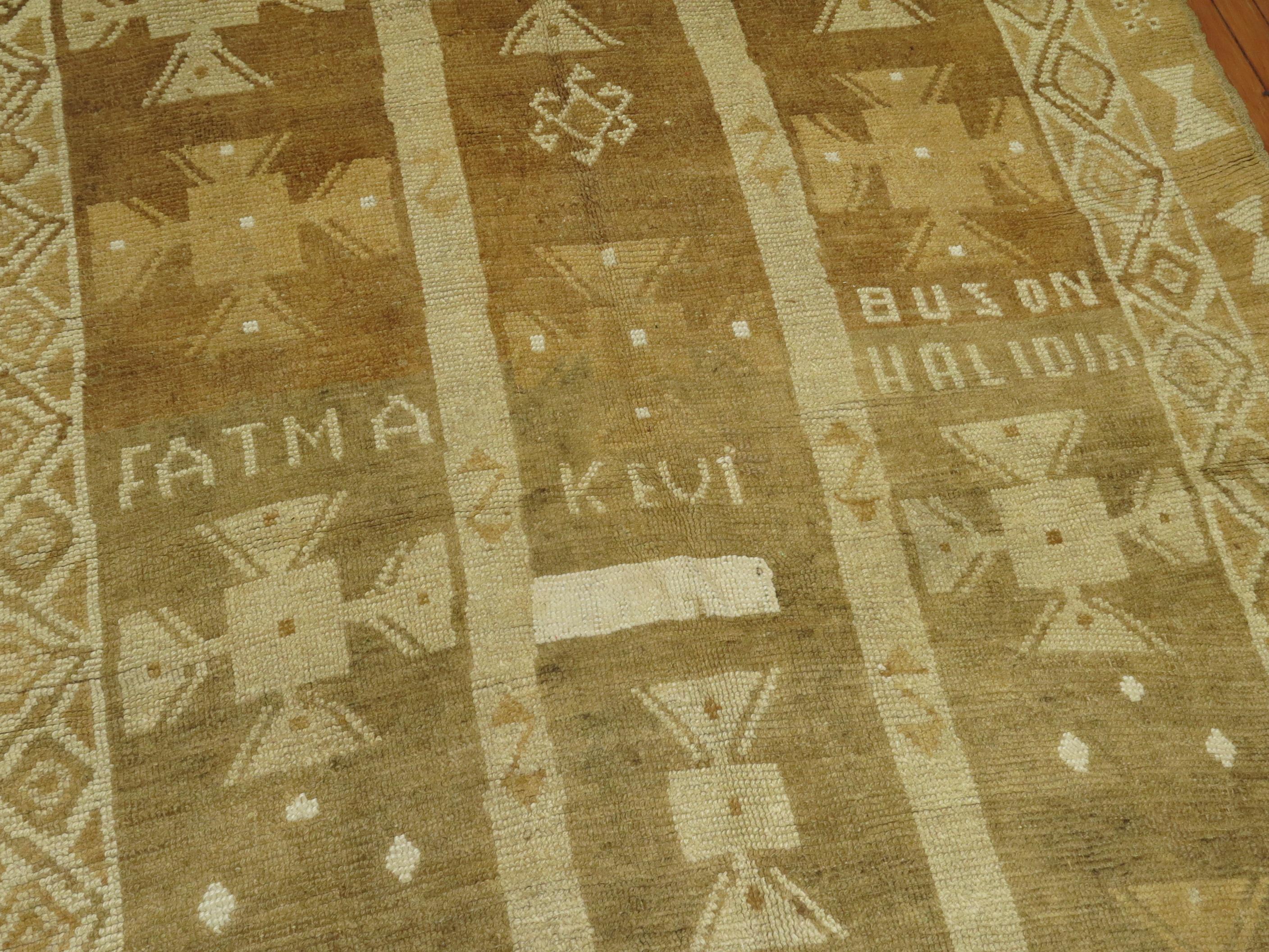 Turc Tapis turc Kars Dowry de la collection Zabihi en vente
