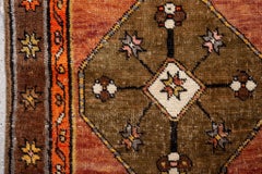 Turkish Kars in Fire Ant Red - Authentic Medallion Shapes