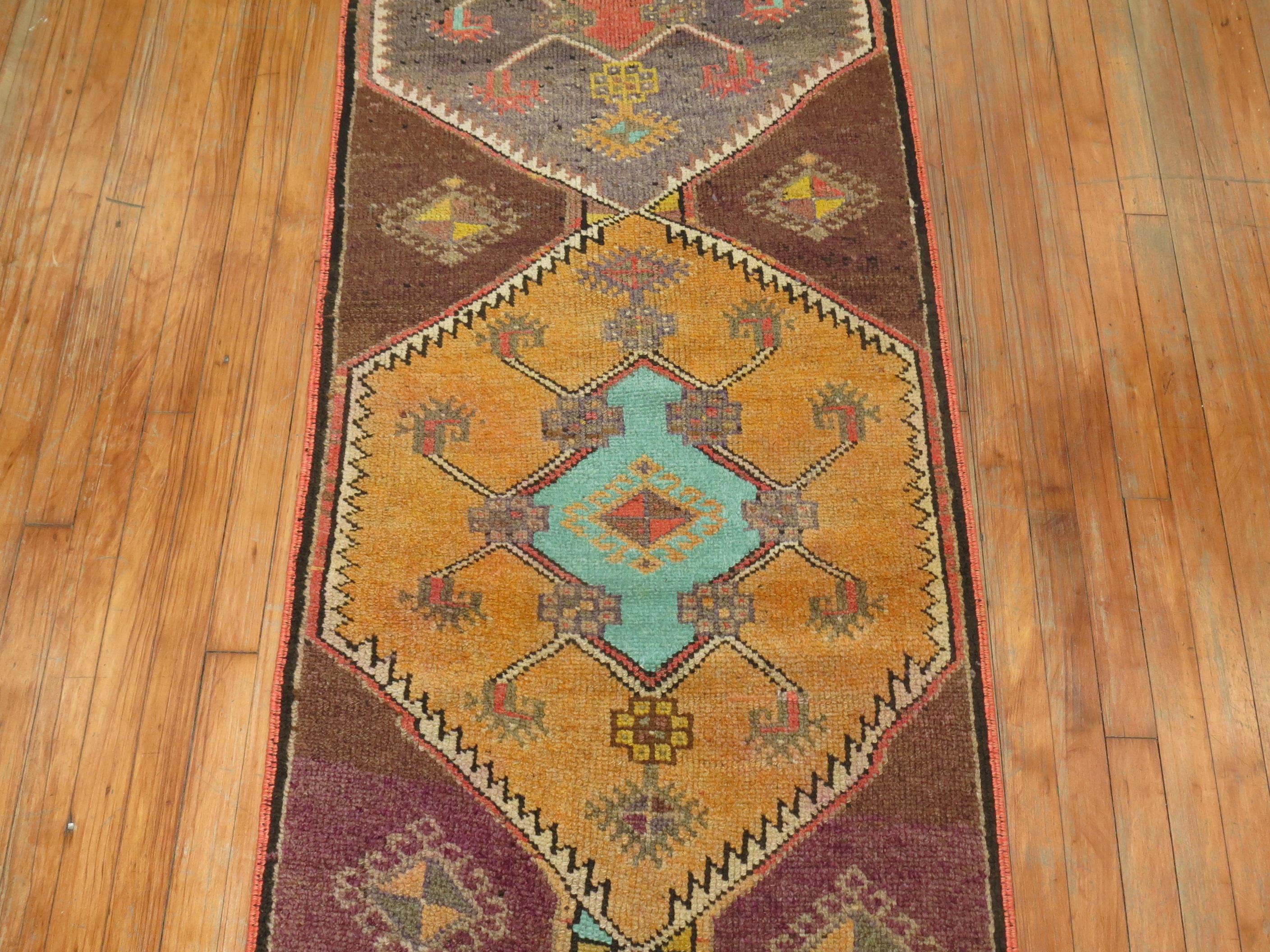 Turkish Kars Runner In Excellent Condition In New York, NY