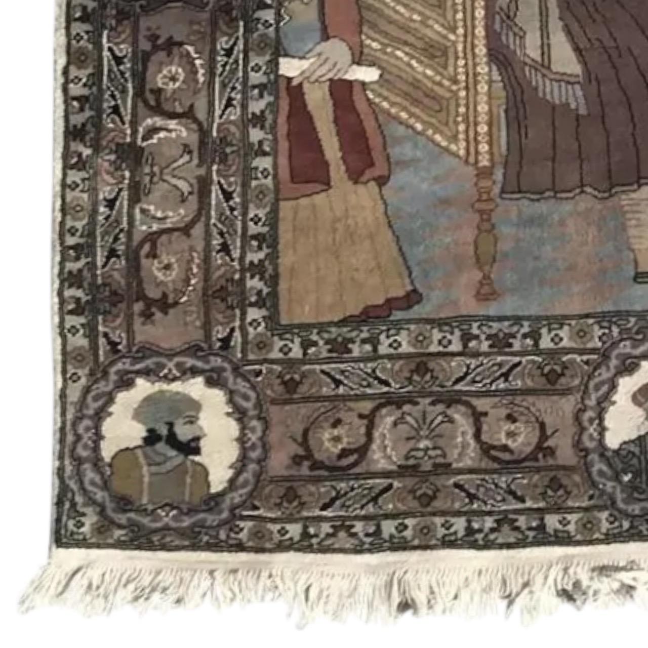 Turkish Kechan Style Rug 4'2