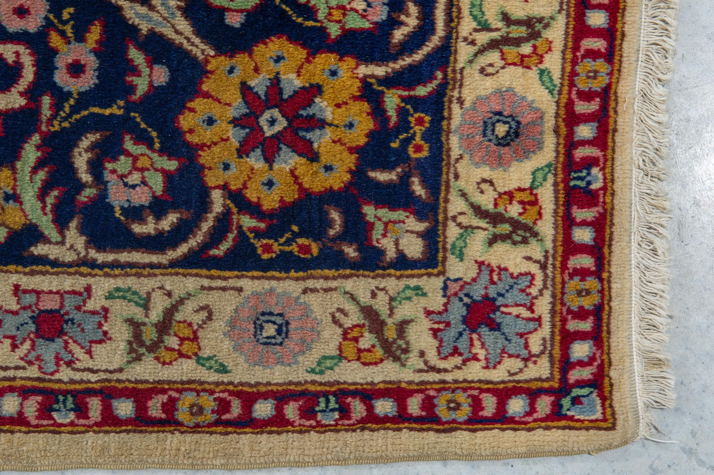 20th Century Turkish KEMALIYEH Dated Carpet For Sale