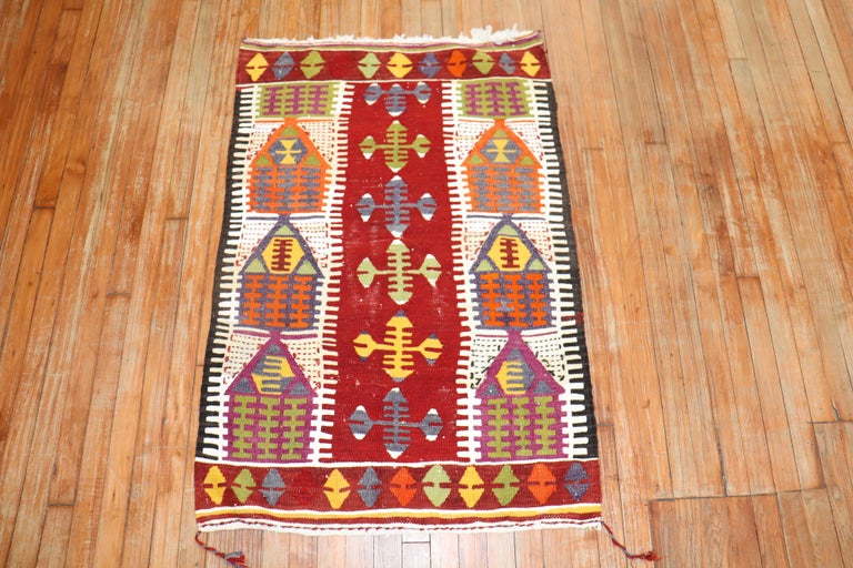 Turkish Kilim For Sale at 1stDibs