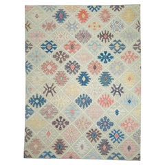 Turkish Kilim Oriental Handmade Flatweave 10'5" x 13'10" #18569