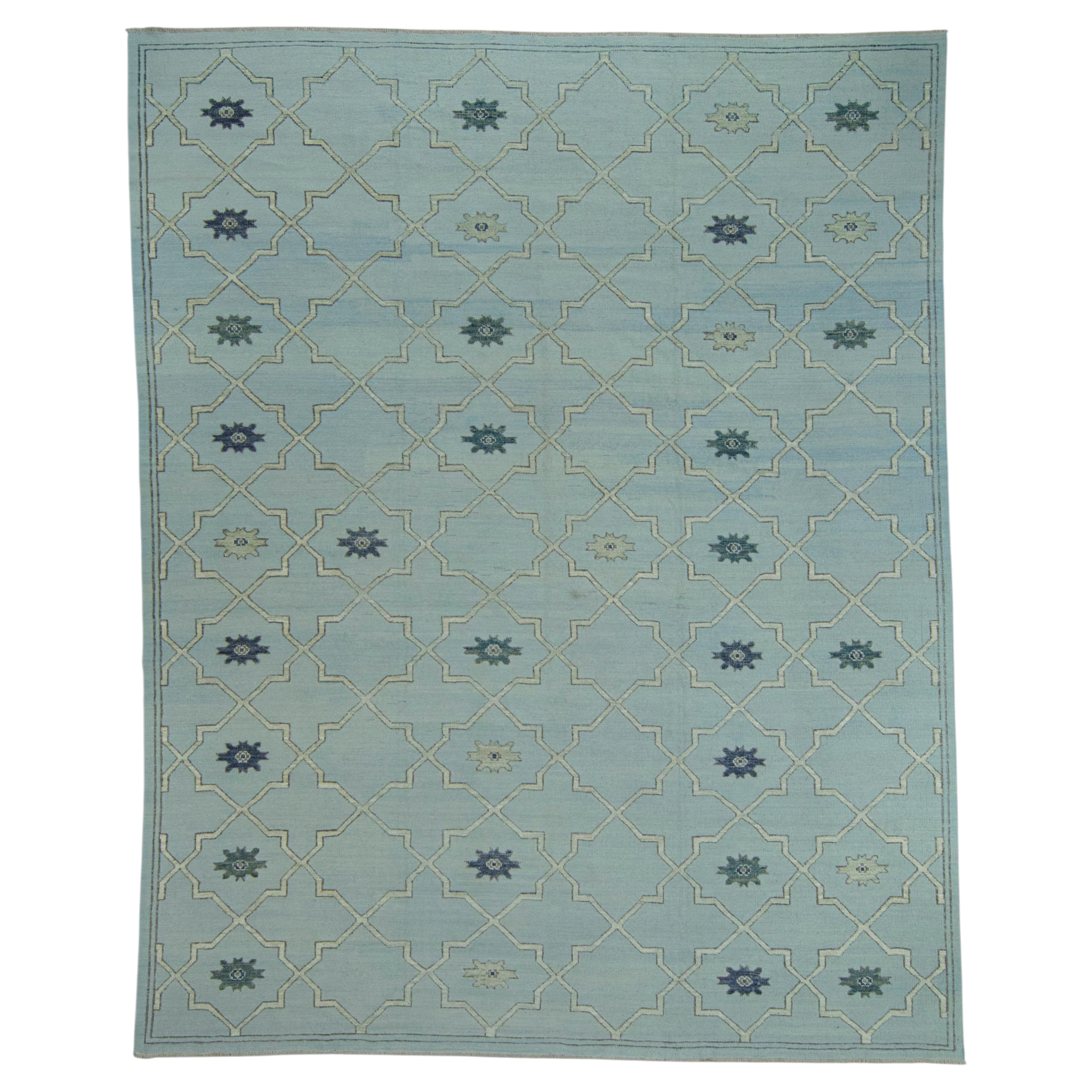 Turkish Kilim Oriental Handmade Flatweave 12'4" x 15'7" #19801