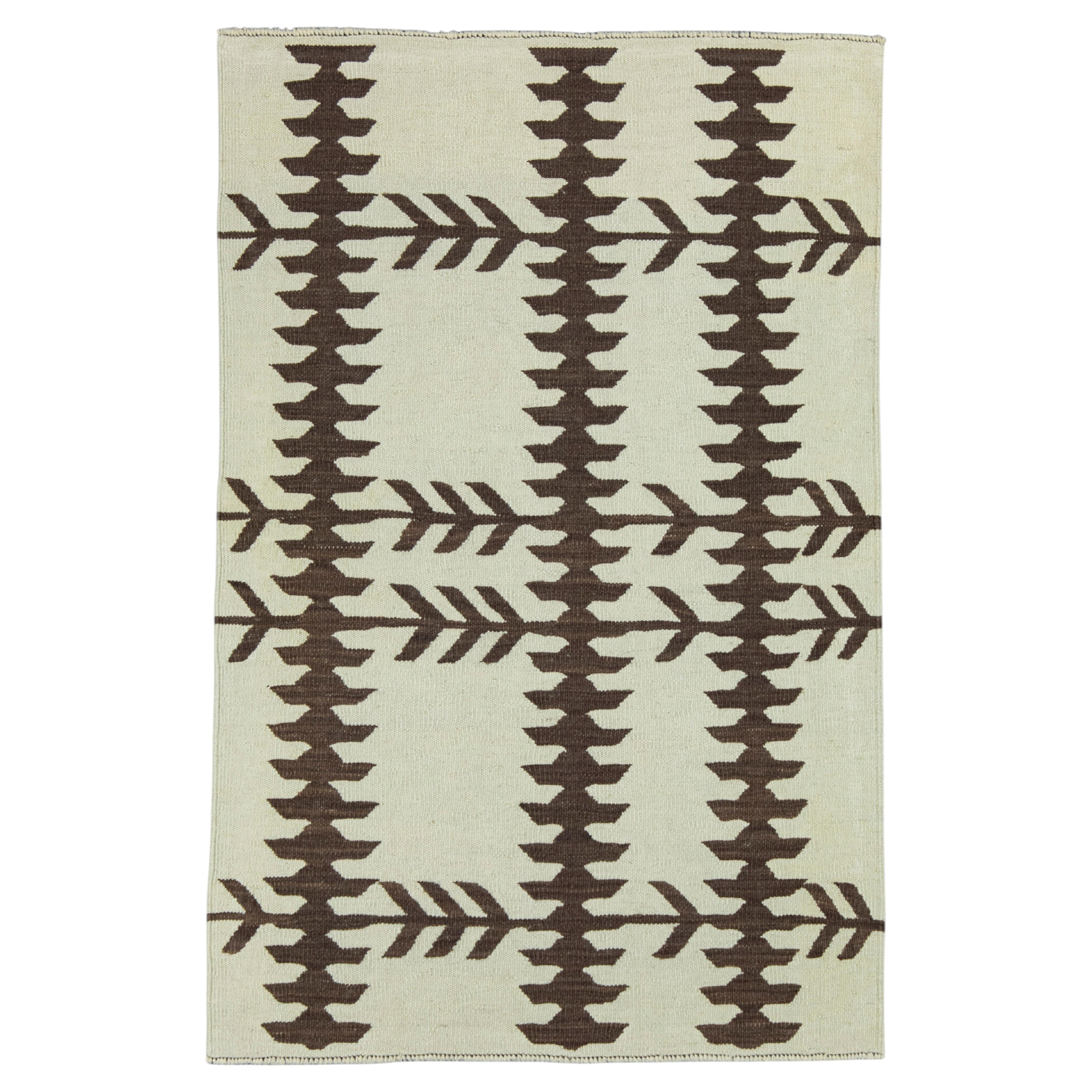 Turkish Kilim Oriental Handmade Flatweave 3' x 4'6" #18160