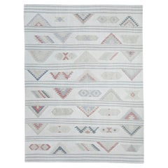 Turkish Kilim Oriental Handmade Flatweave 7'10" x 10'4" #20278