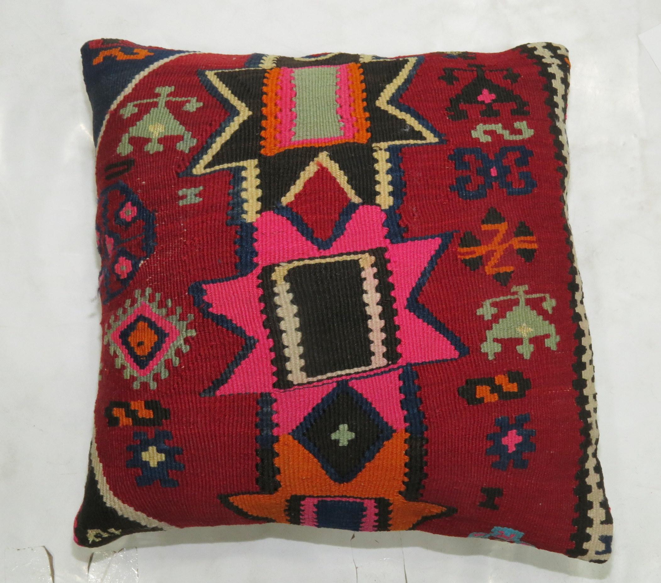 Bohémien Cuscino Kilim turco in vendita