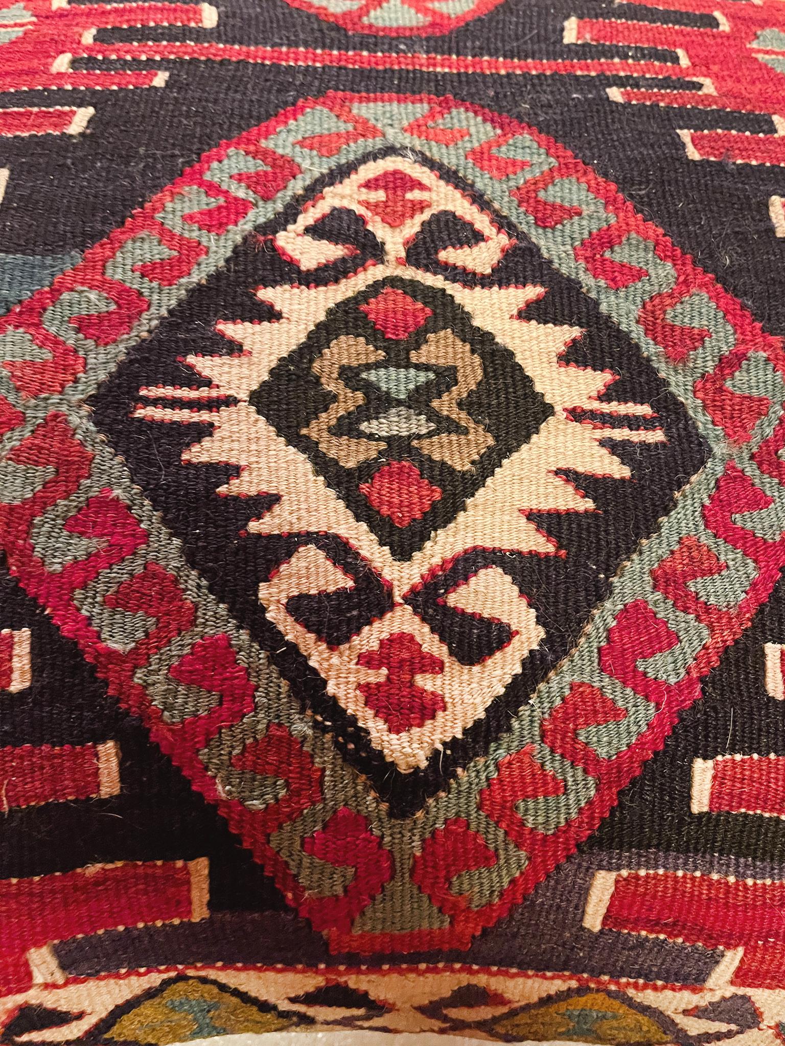 Turkish Kilim Pillows - a Pair 1