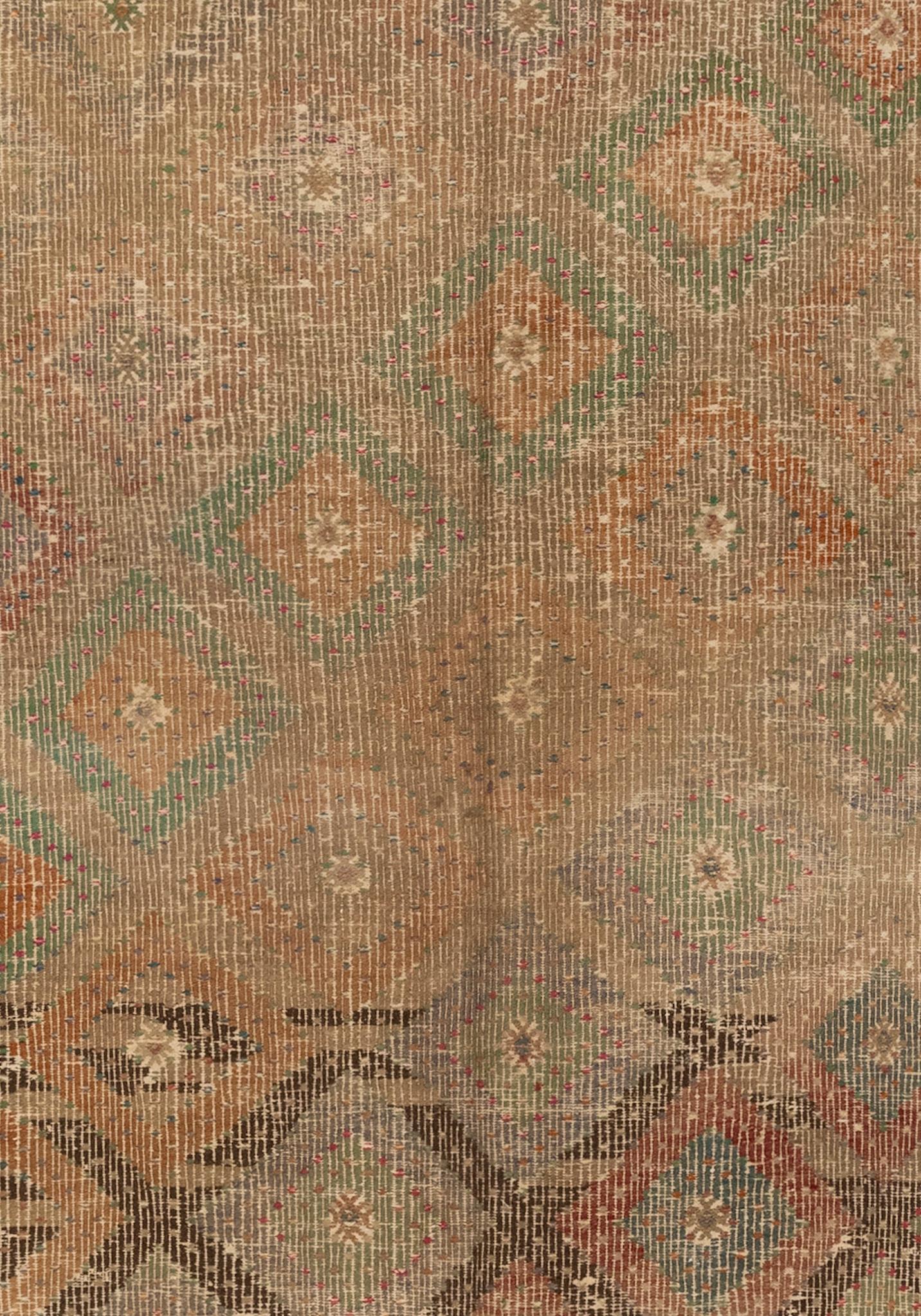 Türkischer Kelim-Teppich (Wolle) im Angebot