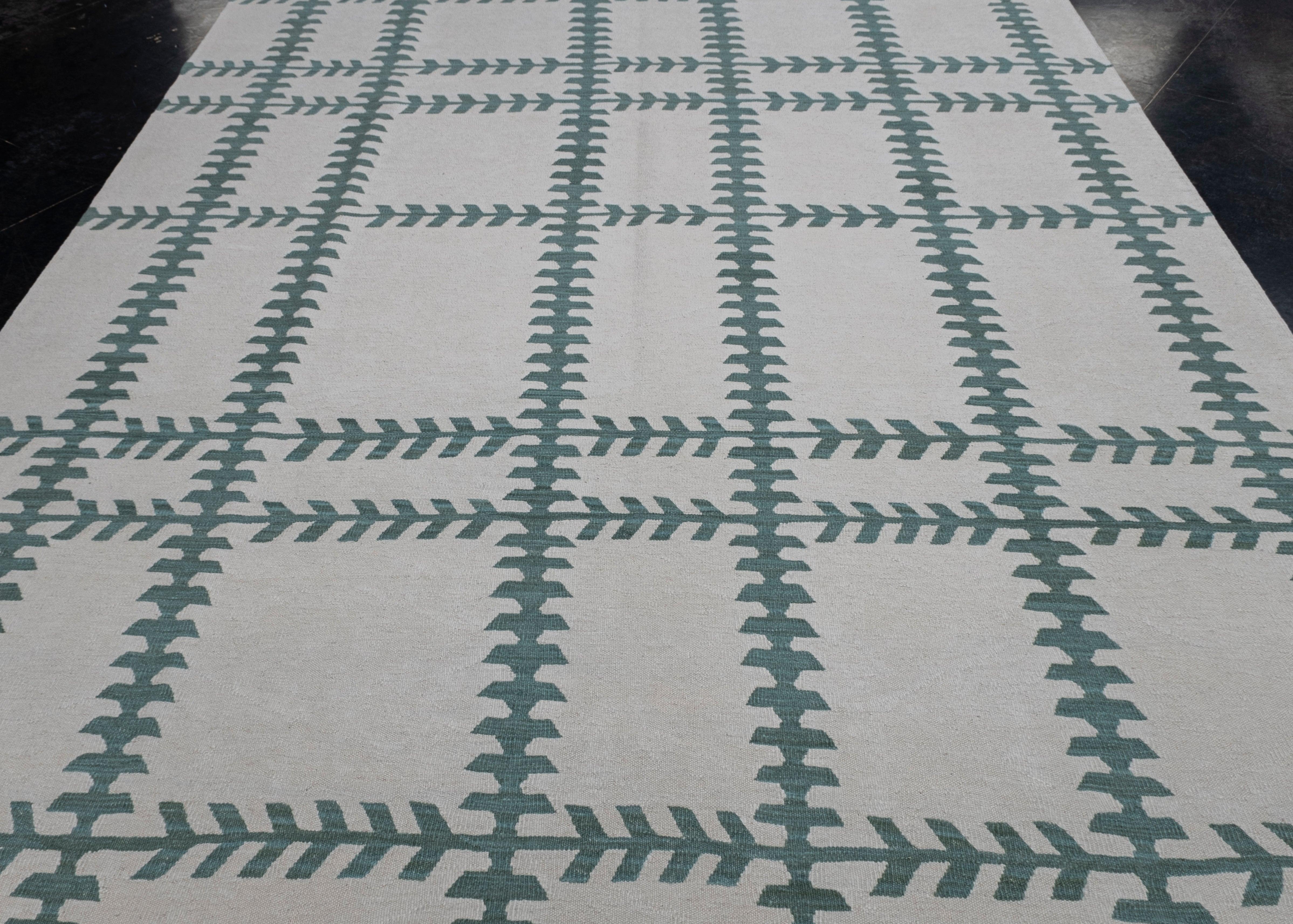 Turco Tappeto turco Rug & Kilim Orientale fatto a mano a trama piatta 8' x 10'4