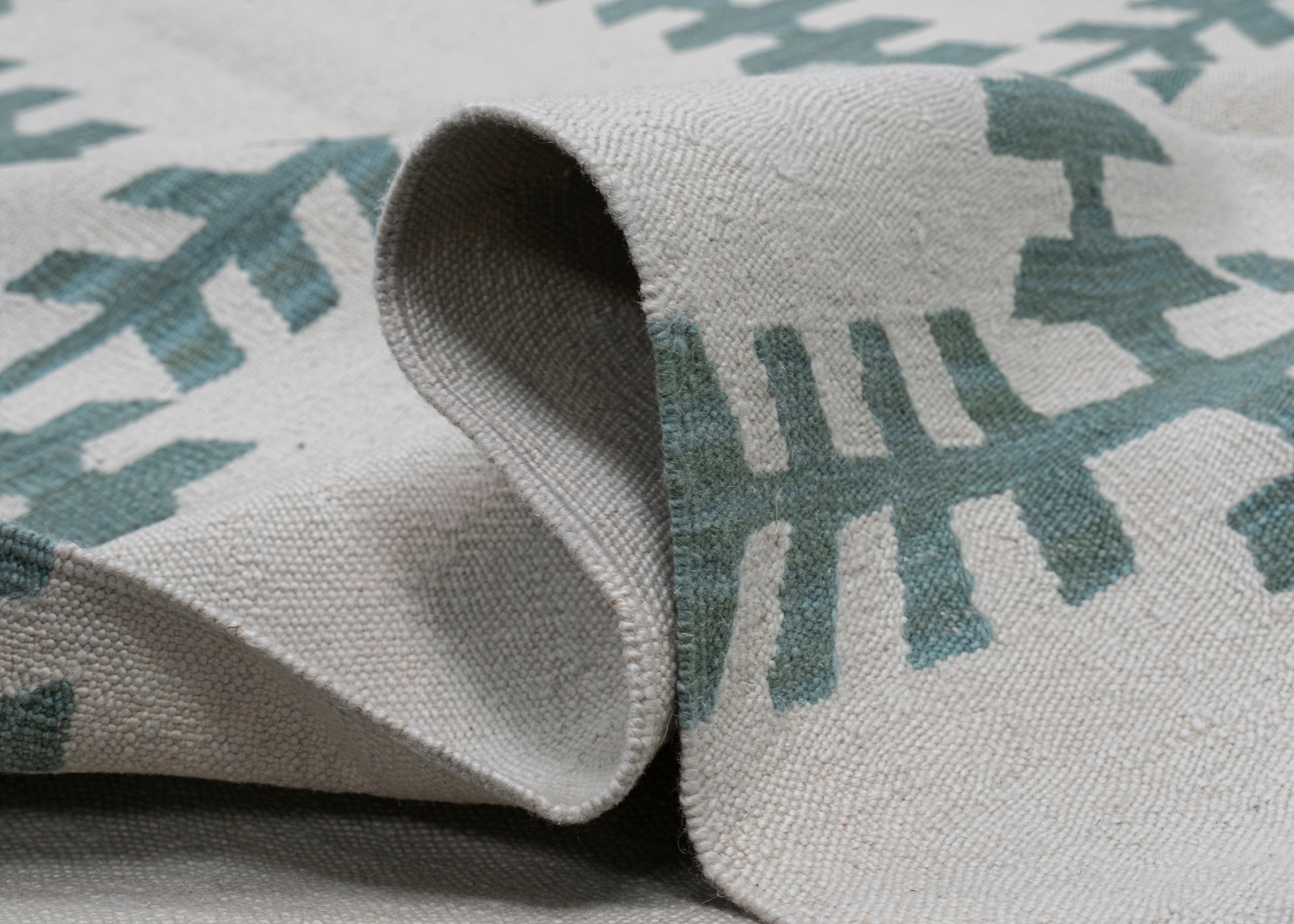 Annodato a mano Tappeto turco Rug & Kilim Orientale fatto a mano a trama piatta 8' x 10'4