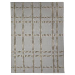 Türkischer Kelim-Teppich Orientalischer handgefertigter Flachgewebe 9'1" x 12'1" #12219