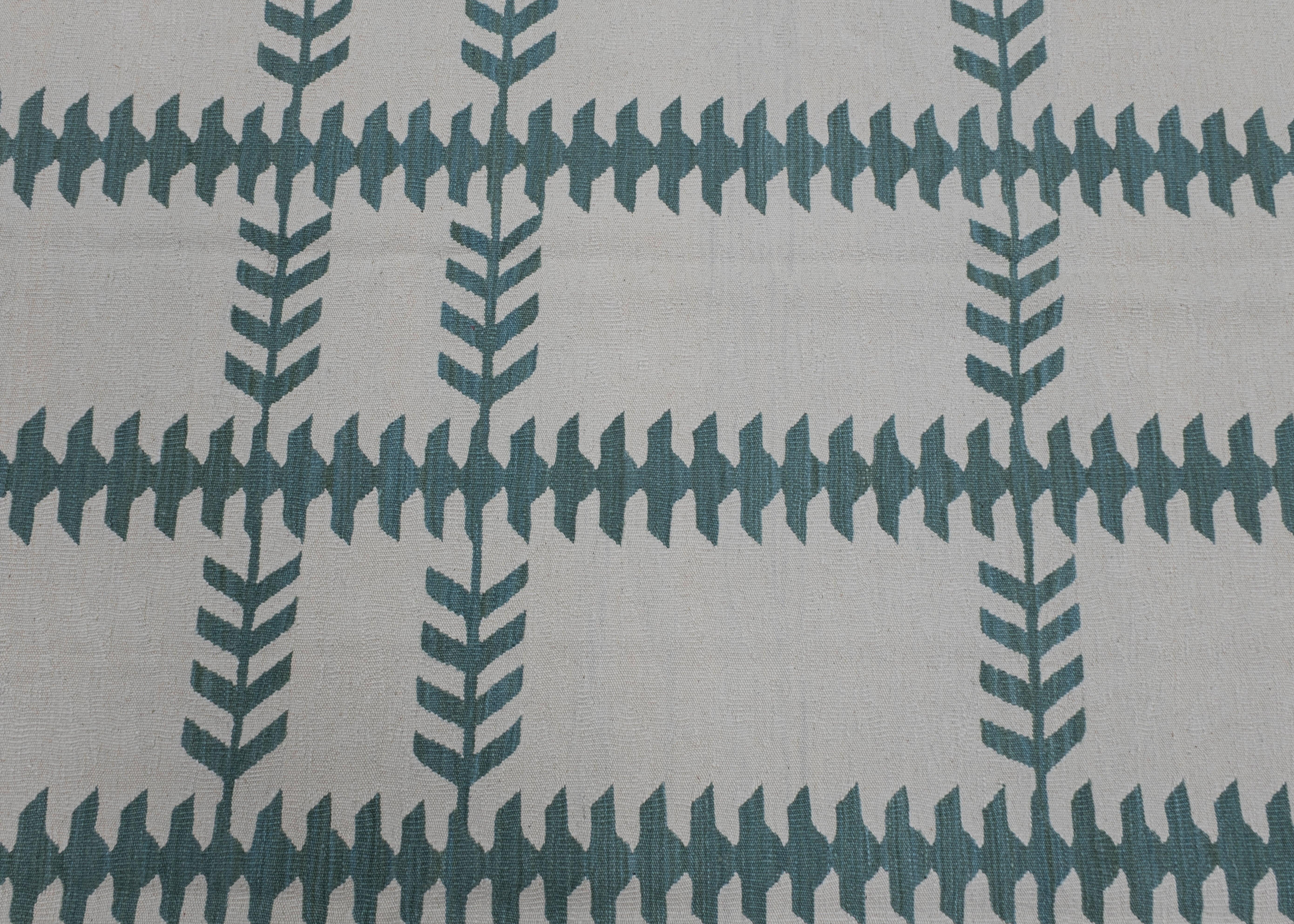 Türkischer Kilim-Teppich Oriental Handmade Flatweave 9'4