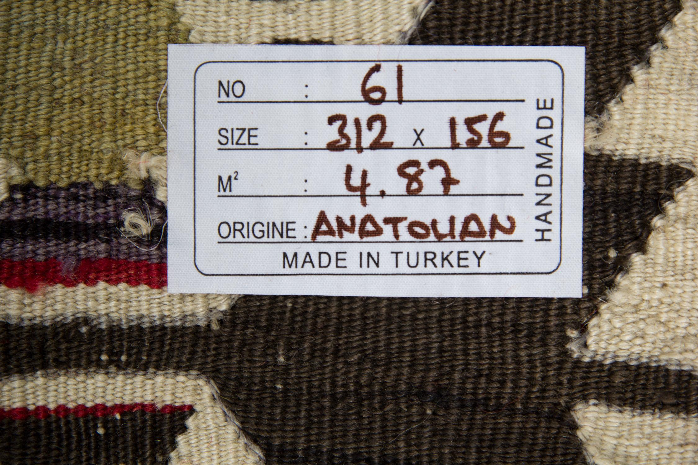 Vegetable Dyed Turkish Kilim Rugs, Antique Rugs UK, Geometric Handmade Carpet Rugs Sale For Sale