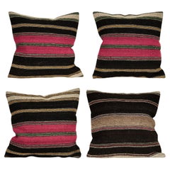Turkish Kilim Striped Pillows