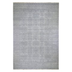 Turkish Knot Oushak Design Hand Knotted Pure Wool Oriental Rug