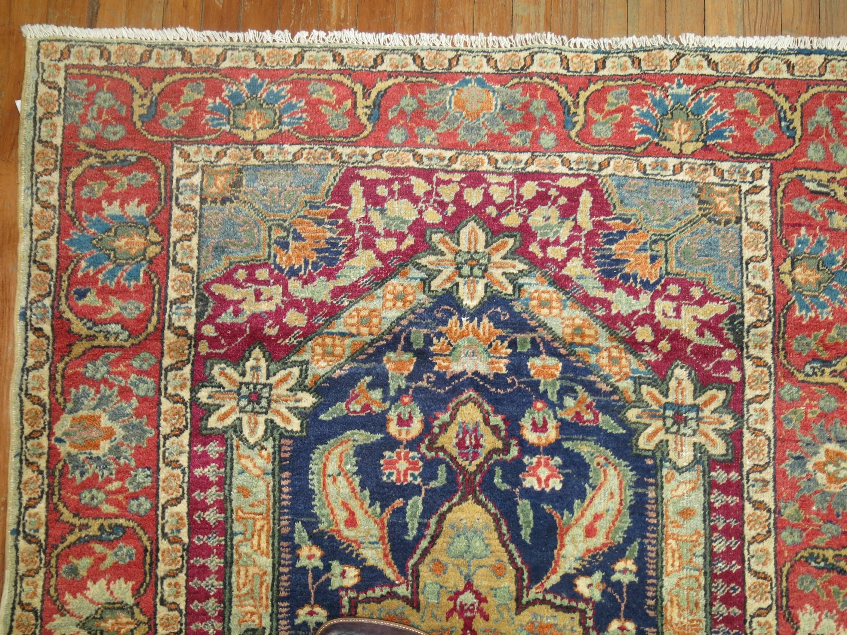 20th Century Turkish Kula Carpet For Sale