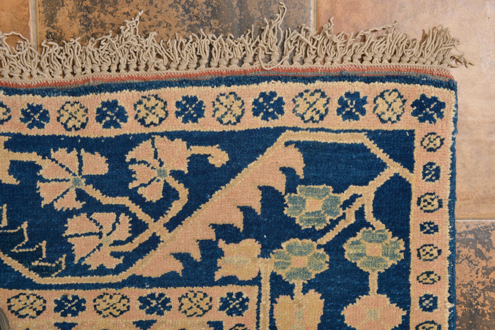 Turkish Light Blue ELVAN Carpet For Sale 2