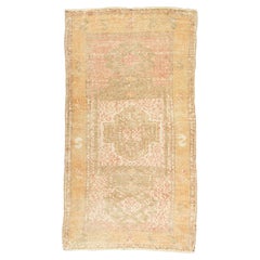 Türkischer Mini-Teppich, orientalischer, handgeknüpfter Vintage-Teppich, 50,8 cm x 87,6 cm, Nr. 21265