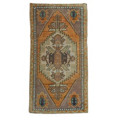 Mini-tapis turc oriental, tissé à la main, de style vintage, 50 cm x 90 cm #20734