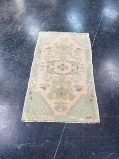 Mini-tapis turc oriental, tissé à la main, de style vintage, 58 cm x 87 cm #17947