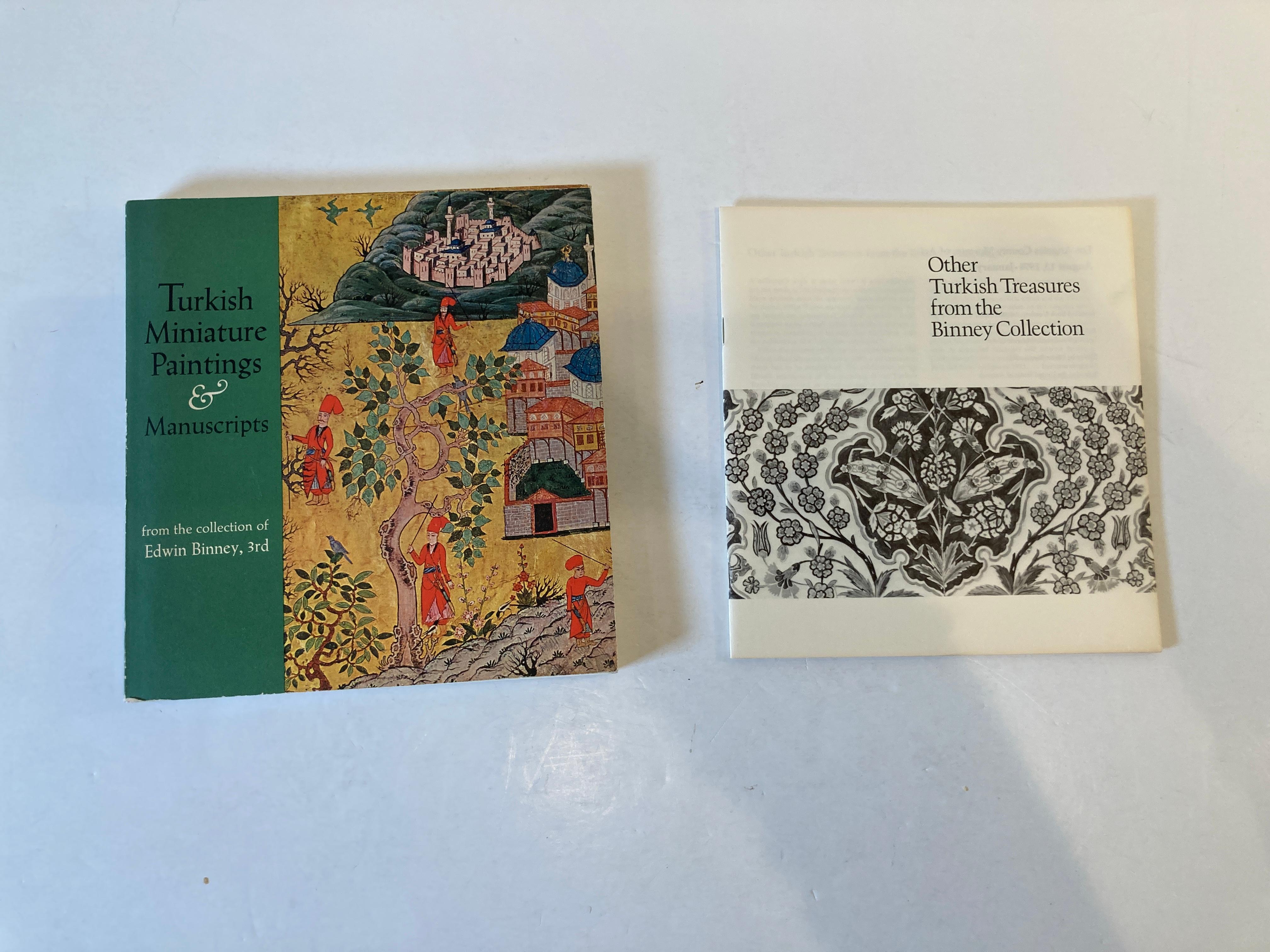 Türkische Miniaturgemälde und Manuscripts aus der Sammlung von Edwin Binney im Zustand „Gut“ im Angebot in North Hollywood, CA