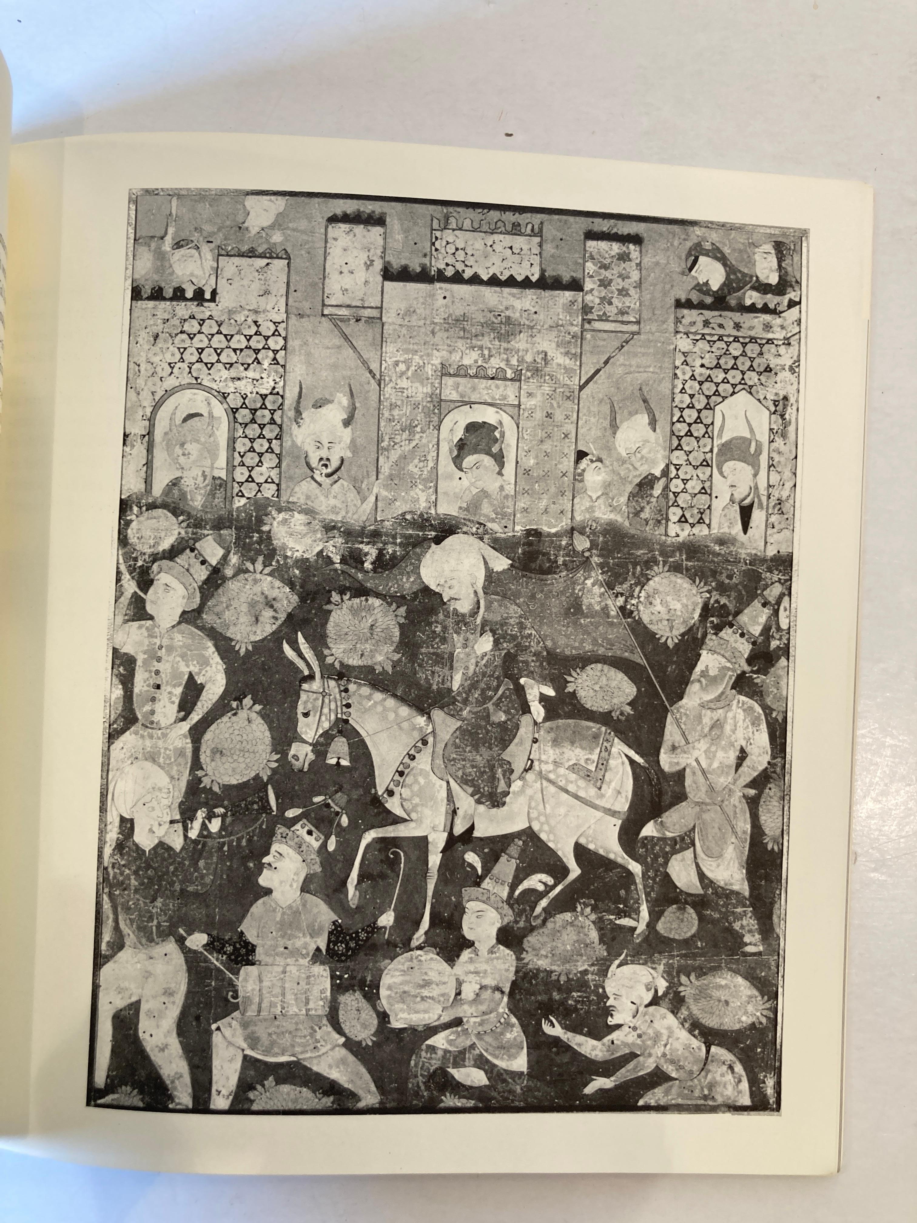 Papier Peintures et manuscrits turcs miniatures de la collection d'Evans Binney en vente