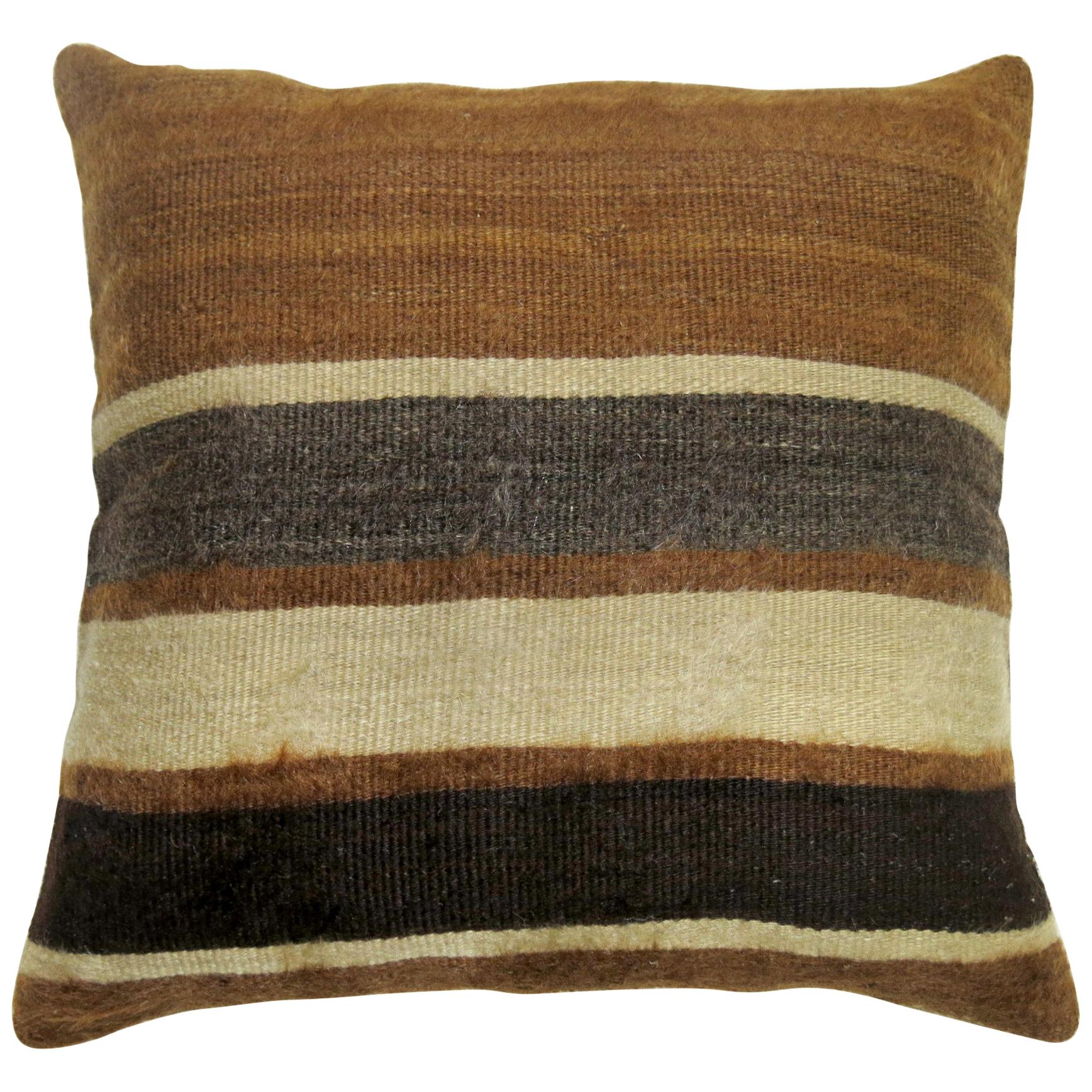 Turkish Mohair Rug Pillow