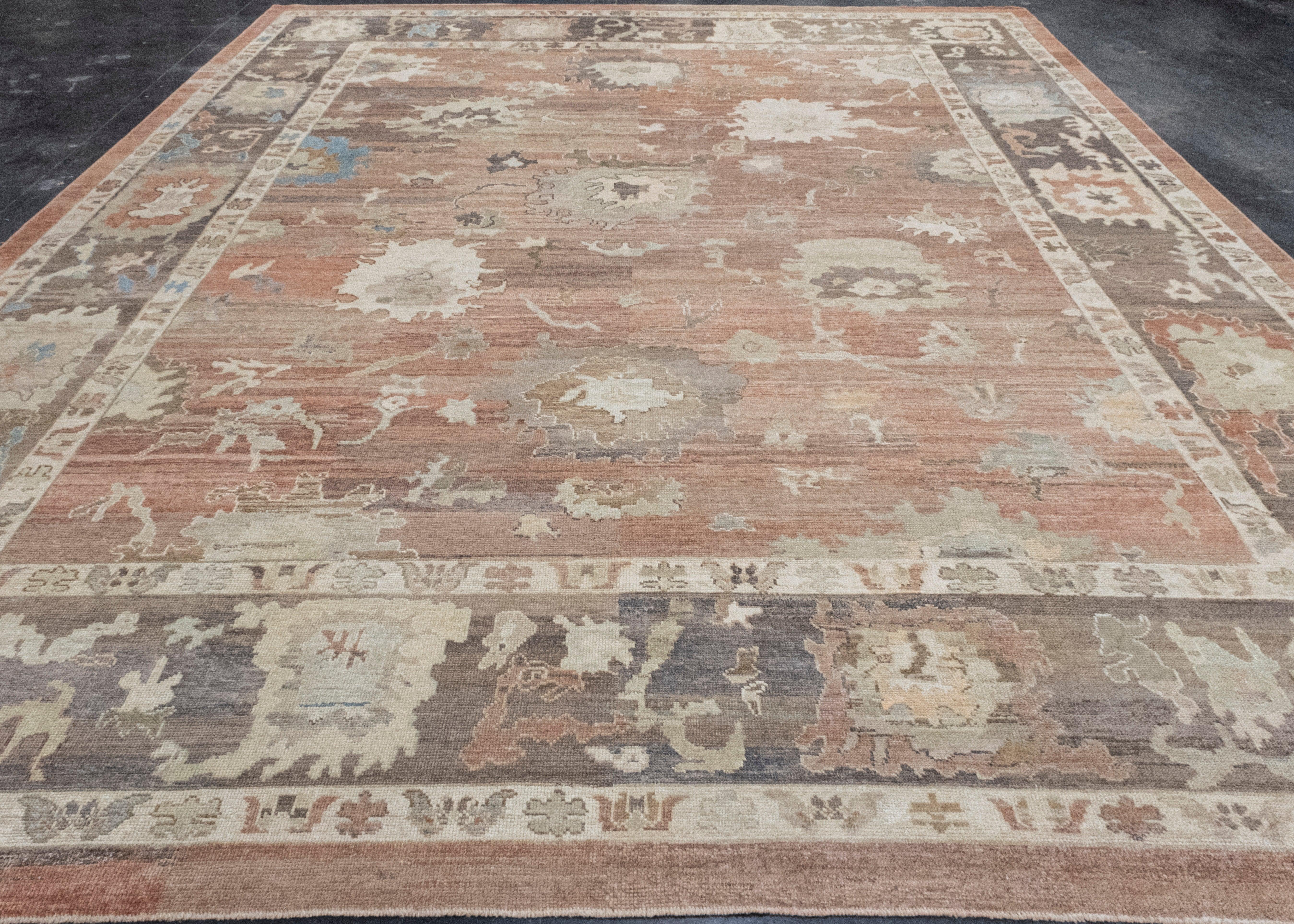 Turkish Old Wool Oushak Rug 12' x 15' #17094 Explore a curated collection of hallway runners, wool rugs, and handmade masterpieces at , where elegance meets functionality. Elevate your space with a variety of styles to suit every taste. Our items