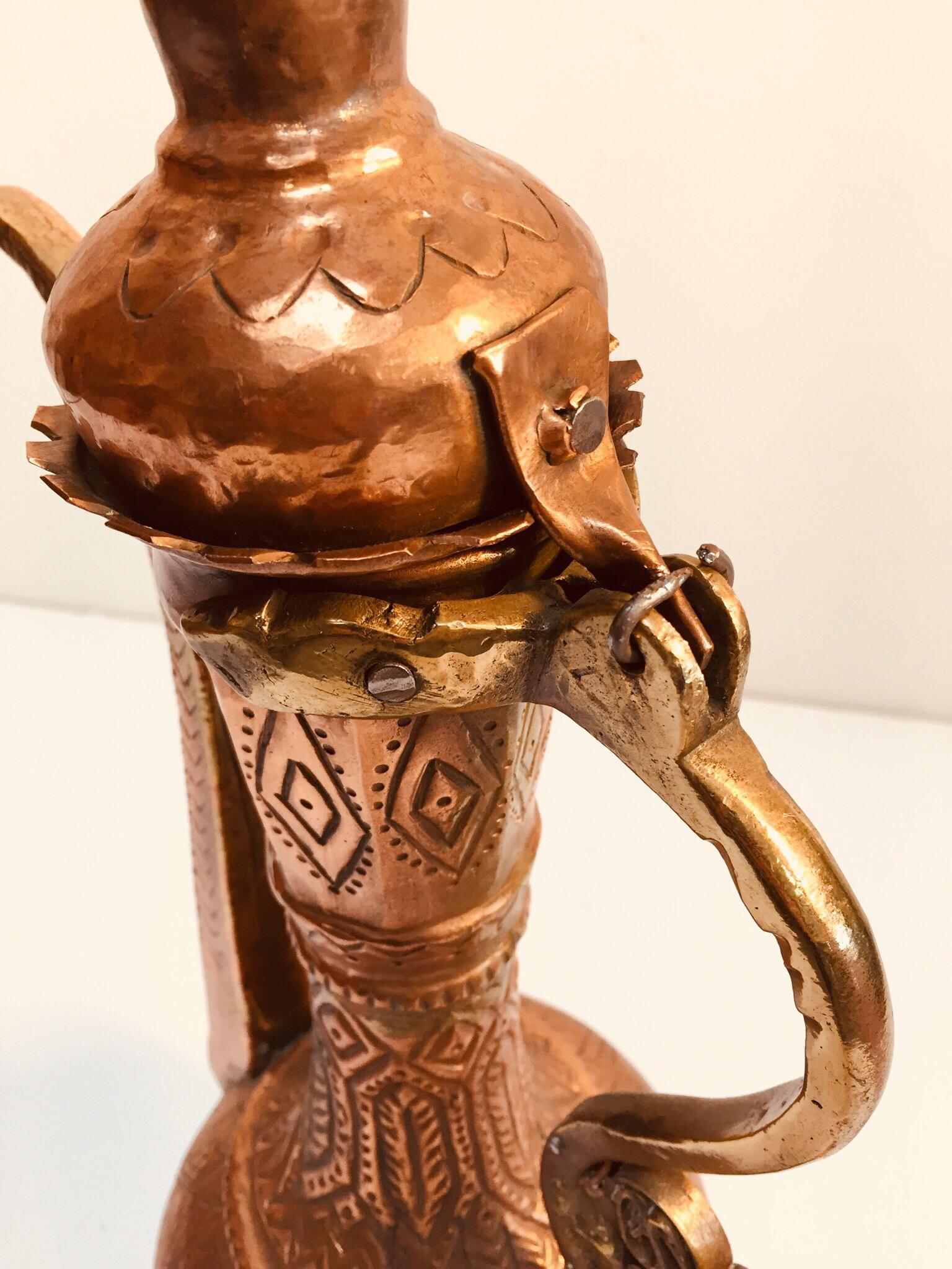 Turkish Ottoman Copper Ewer 10