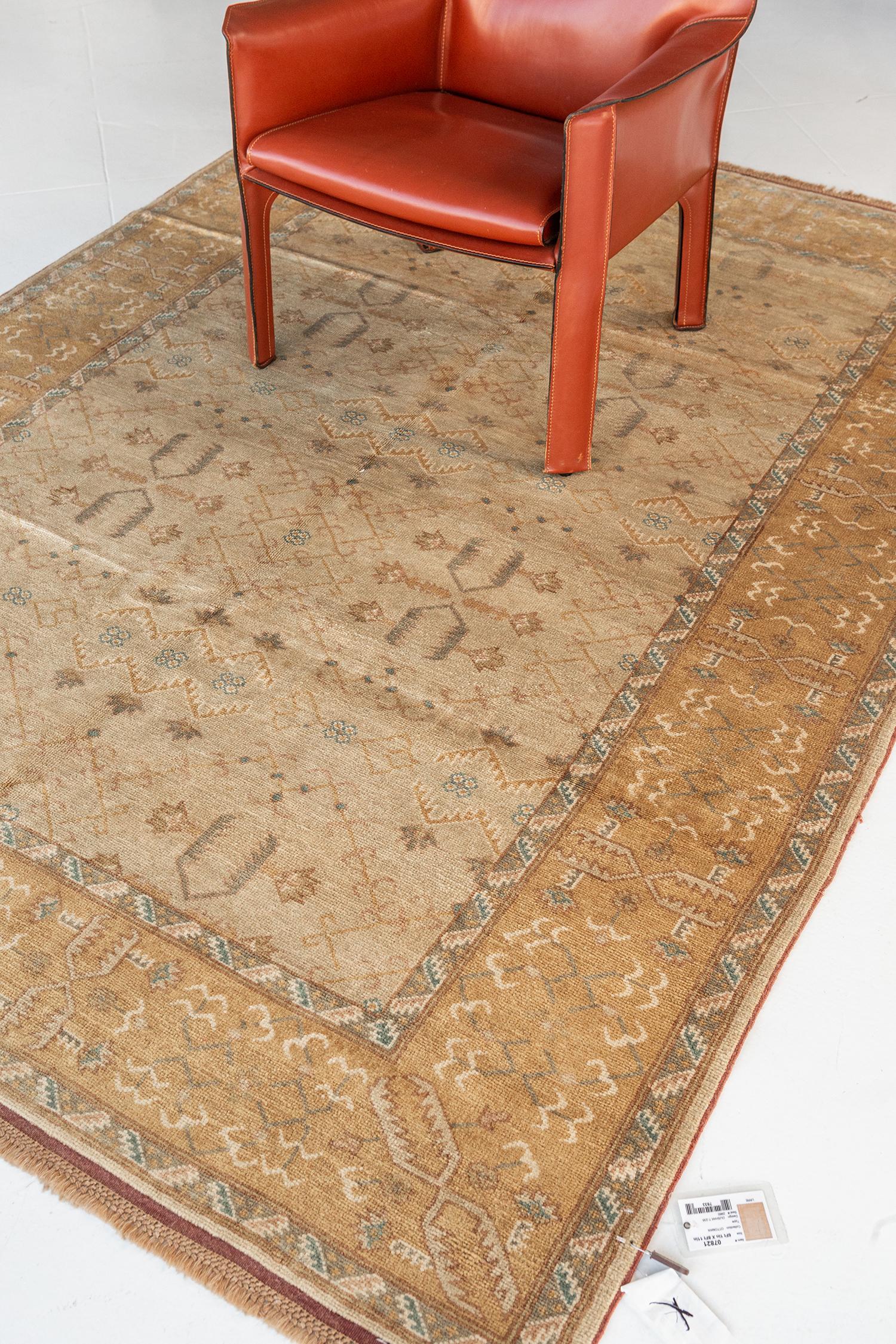 Türkischer osmanischer Teppich im Zustand „Neu“ im Angebot in WEST HOLLYWOOD, CA