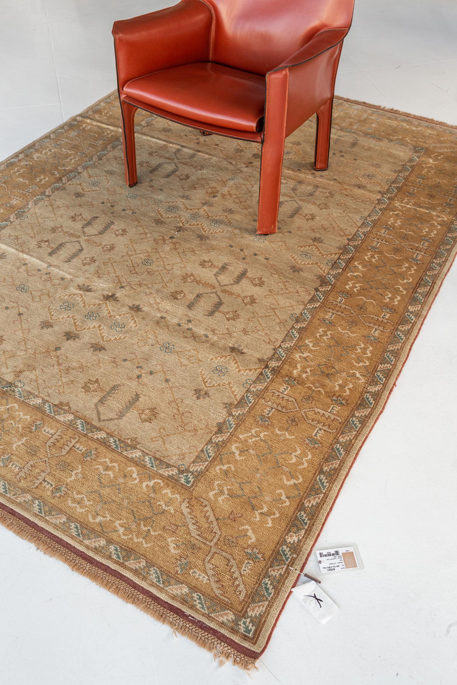 Türkischer osmanischer Teppich (21. Jahrhundert und zeitgenössisch) im Angebot