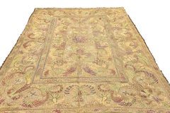 Turkish Ottoman Textile Baroque-Inspired Floral