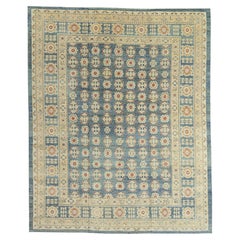 Türkischer Oushak-Teppich im Antik-Look, 3,43 m x 4,47 m, Nr. 21309