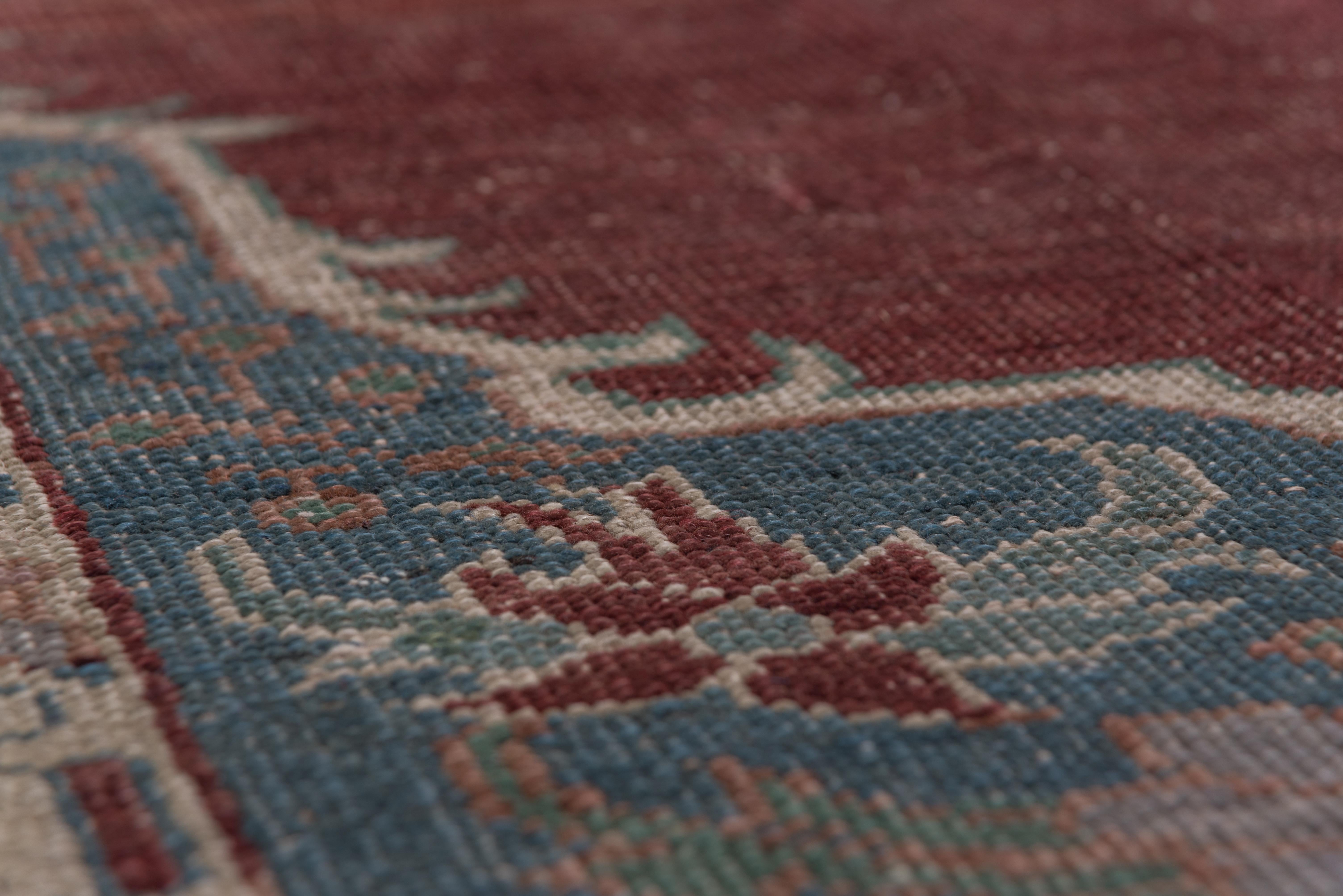 Turkish Oushak Carpet, circa 1910s 6