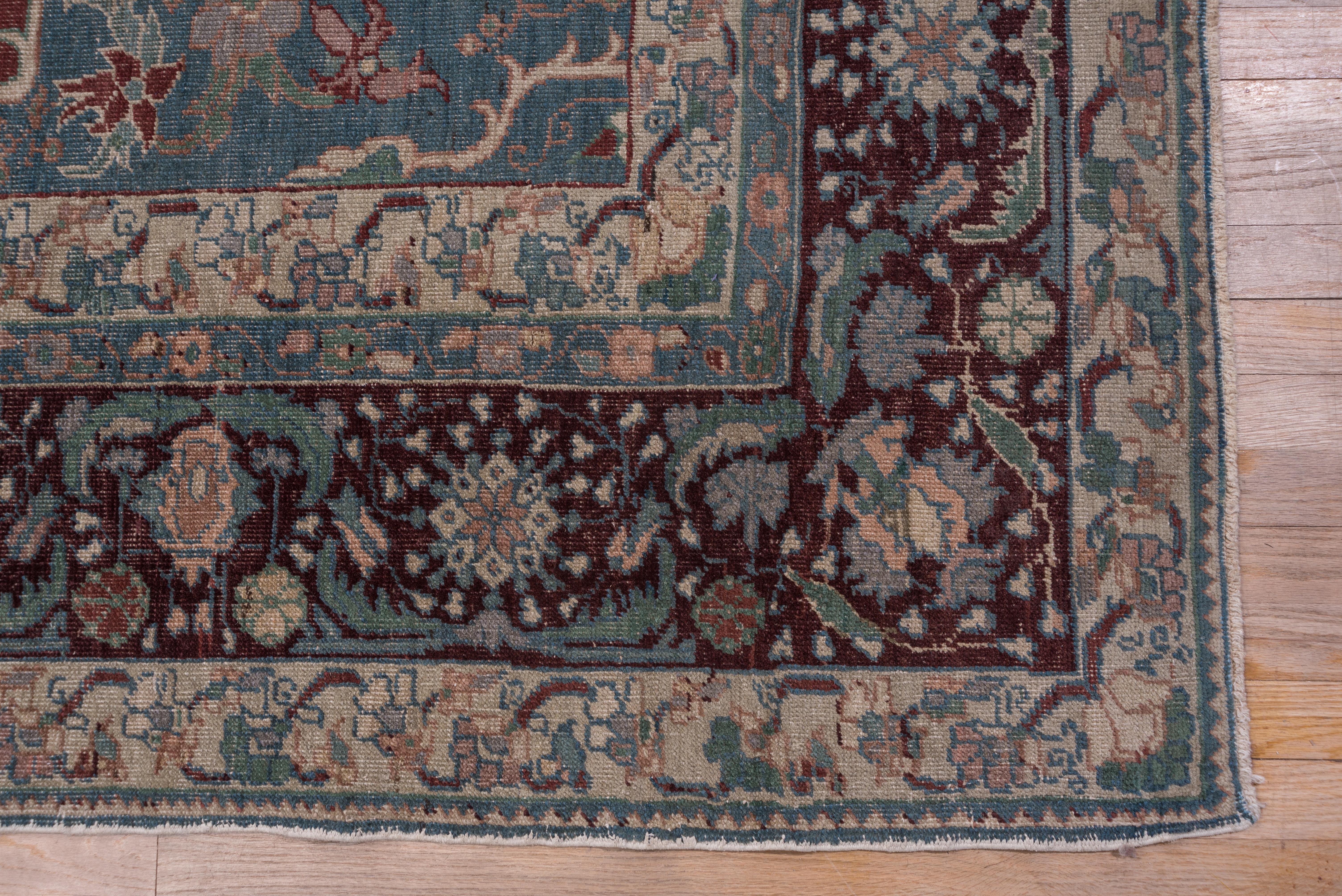 Turkish Oushak Carpet, circa 1910s In Good Condition In New York, NY