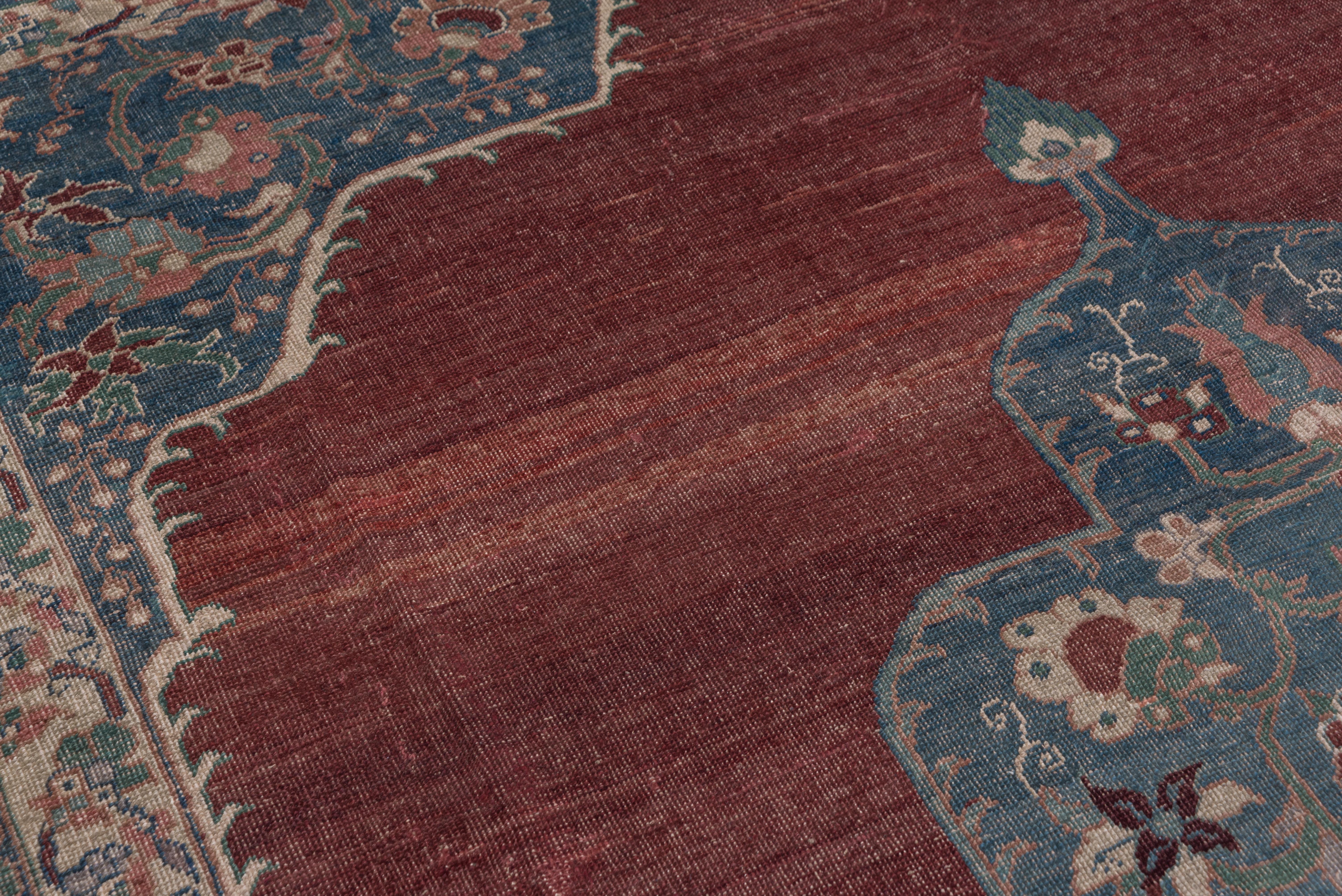 Turkish Oushak Carpet, circa 1910s 1
