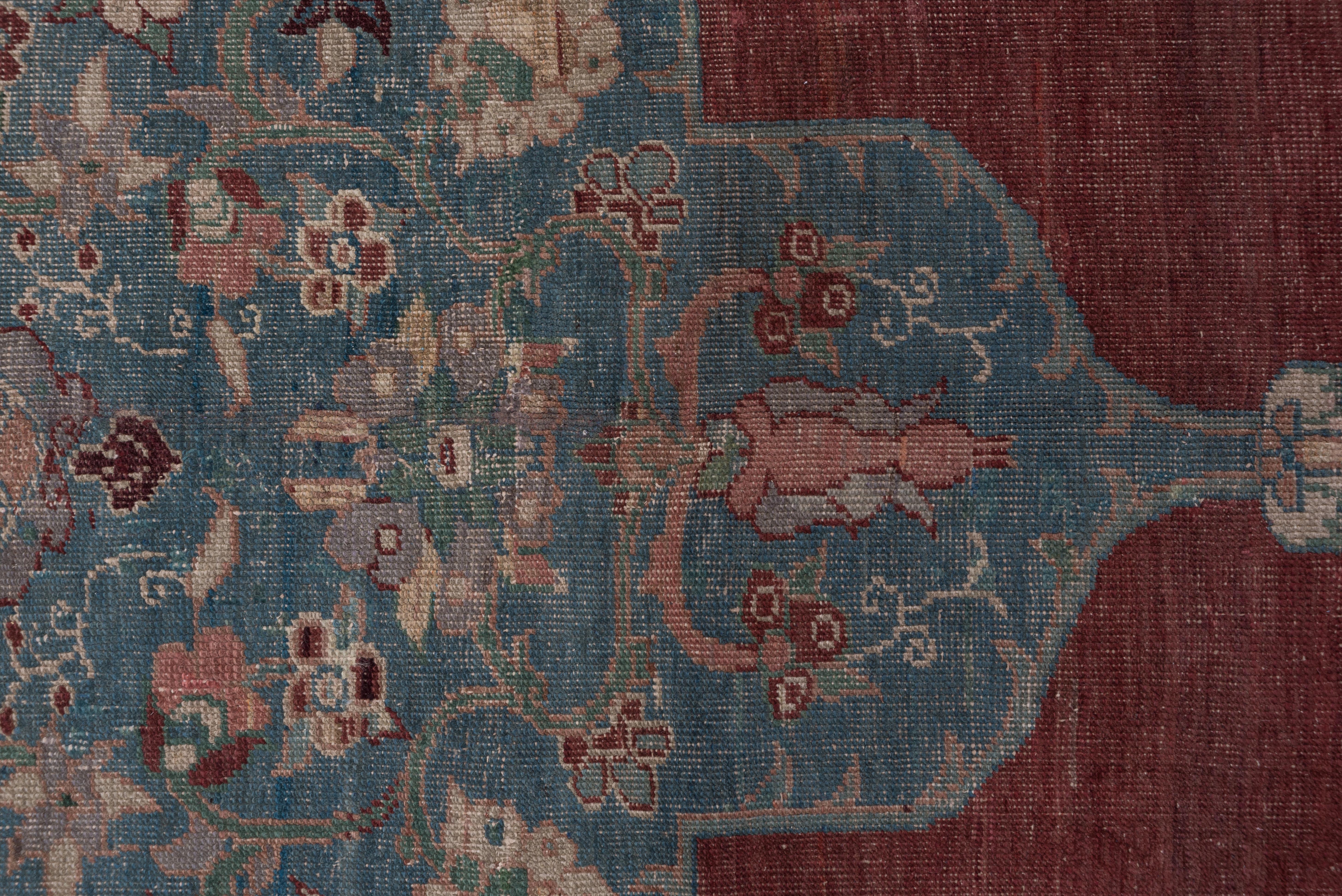 Turkish Oushak Carpet, circa 1910s 2