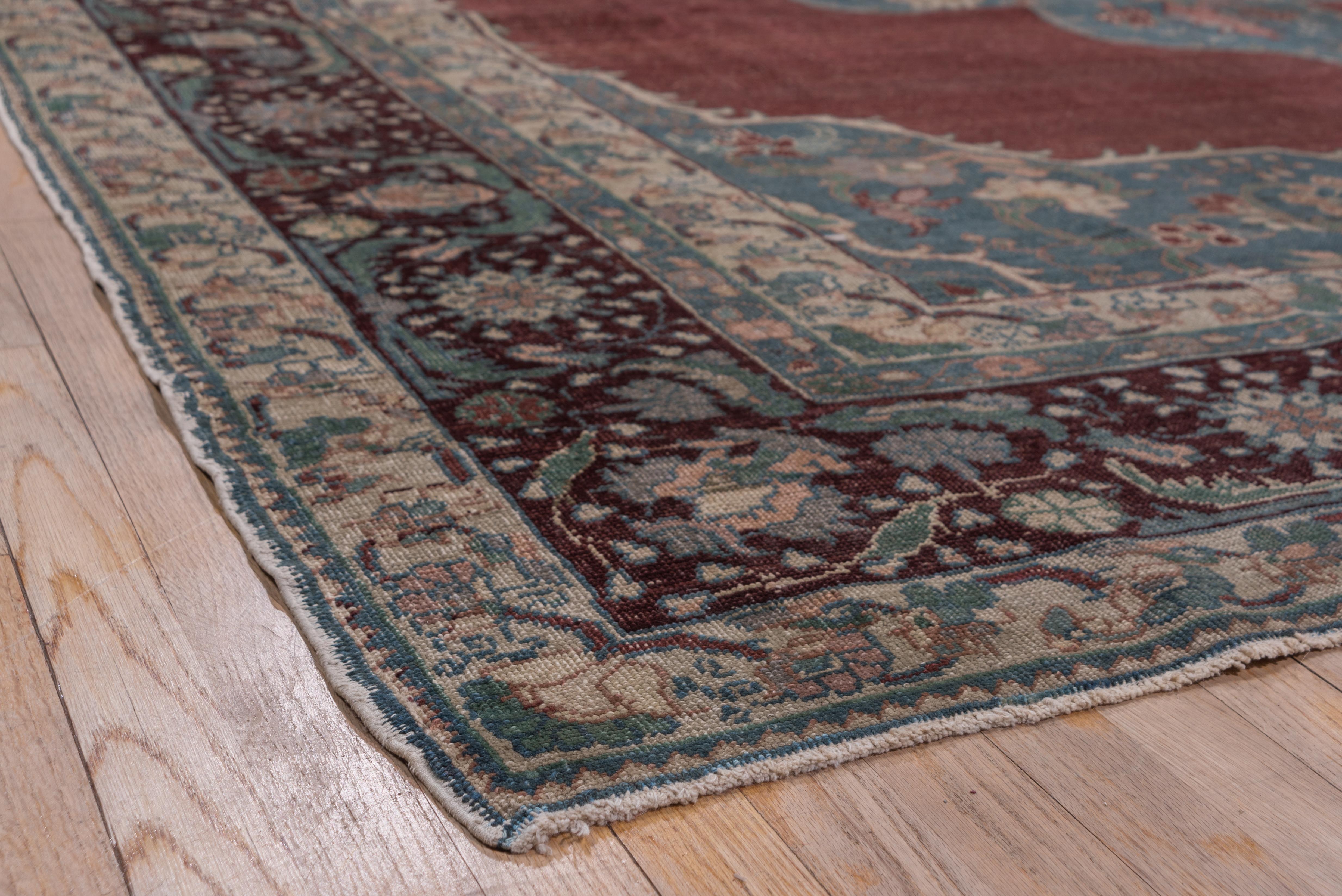 Turkish Oushak Carpet, circa 1910s 5