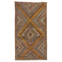 Turkish Oushak Jajim Rug