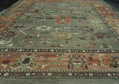 Turkish Oushak Old Wool Rug 14'7" x 19'11" #30144