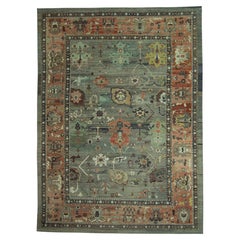 Turkish Oushak Old Wool Rug 14'7" x 19'11" #30144
