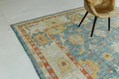 Turkish Oushak Revival Rug