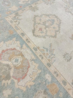Turkish Oushak Revival Rug