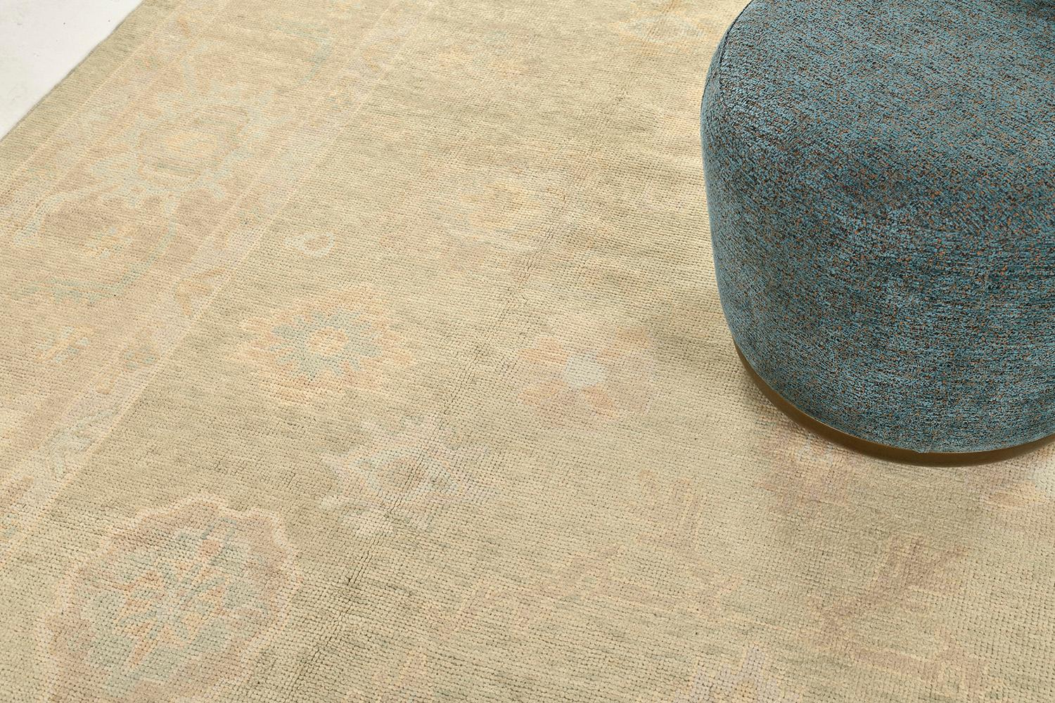 Turc Tapis turc de la renaissance d'Oushak en vente