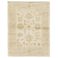 Turkish Oushak Revival Rug