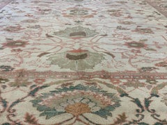 Turkish Oushak Rug, circa 1980s