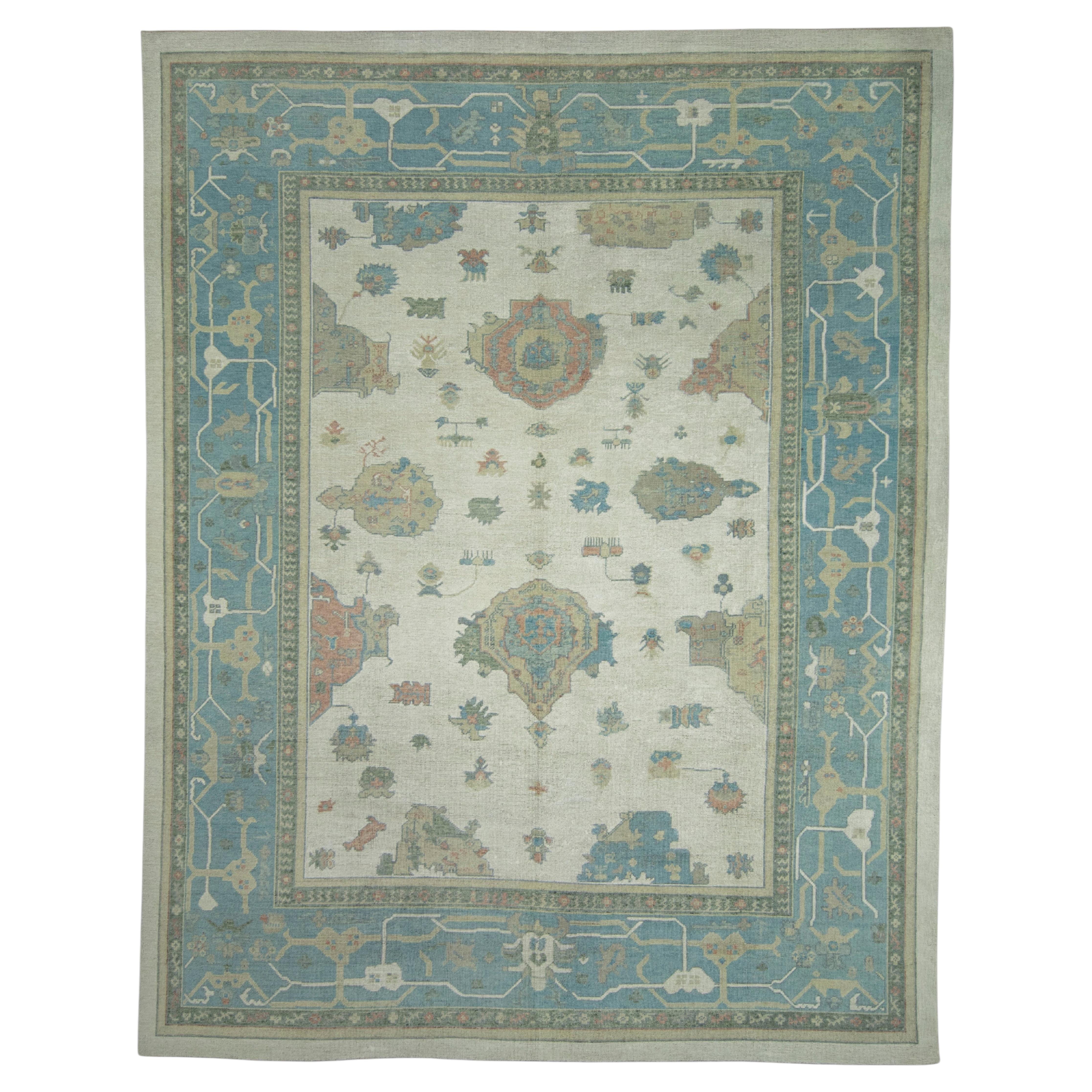 Turkish Oushak Rug 10' x 12'9" #18599