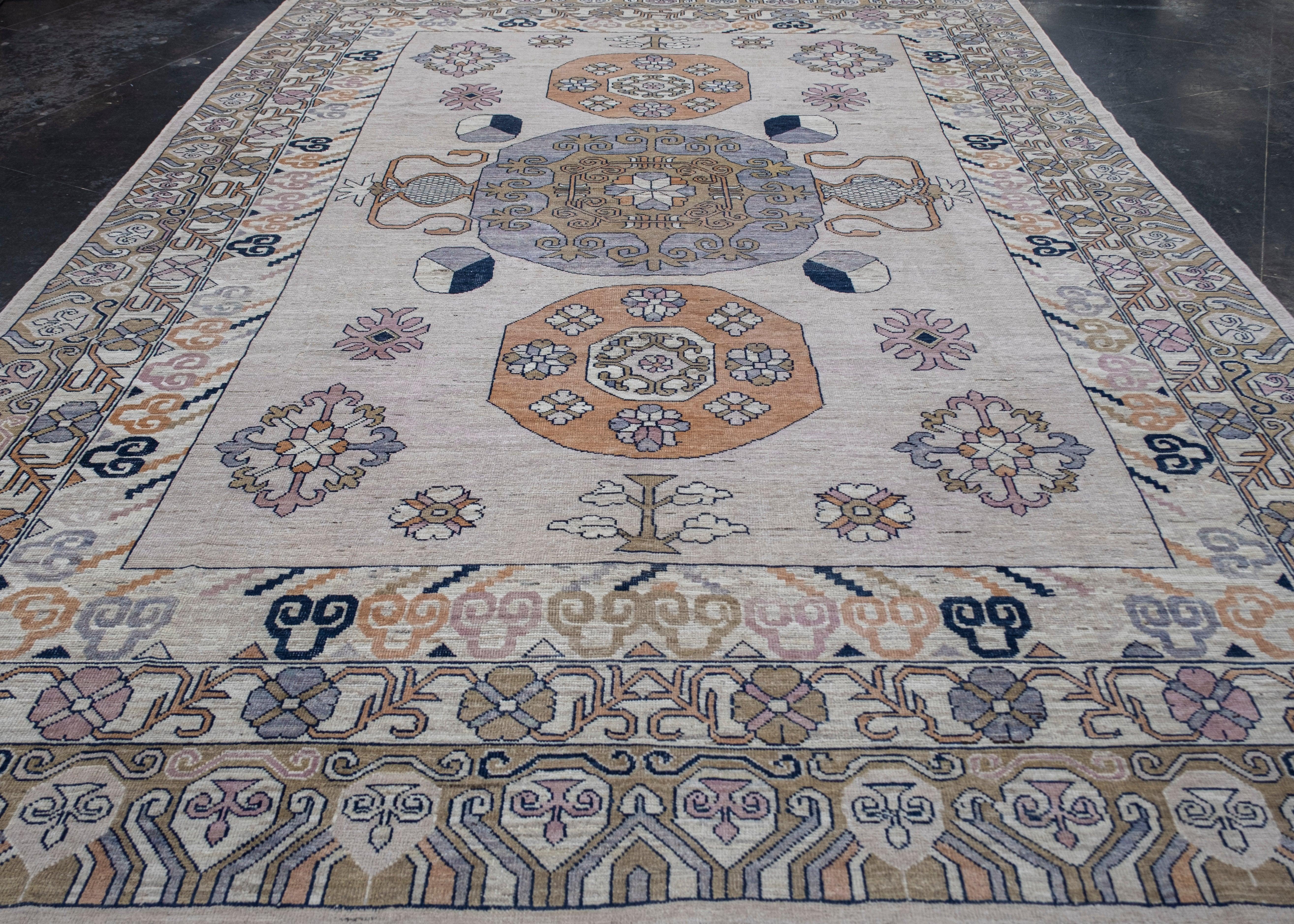 Alfombra turca Oushak 10' x 13'7