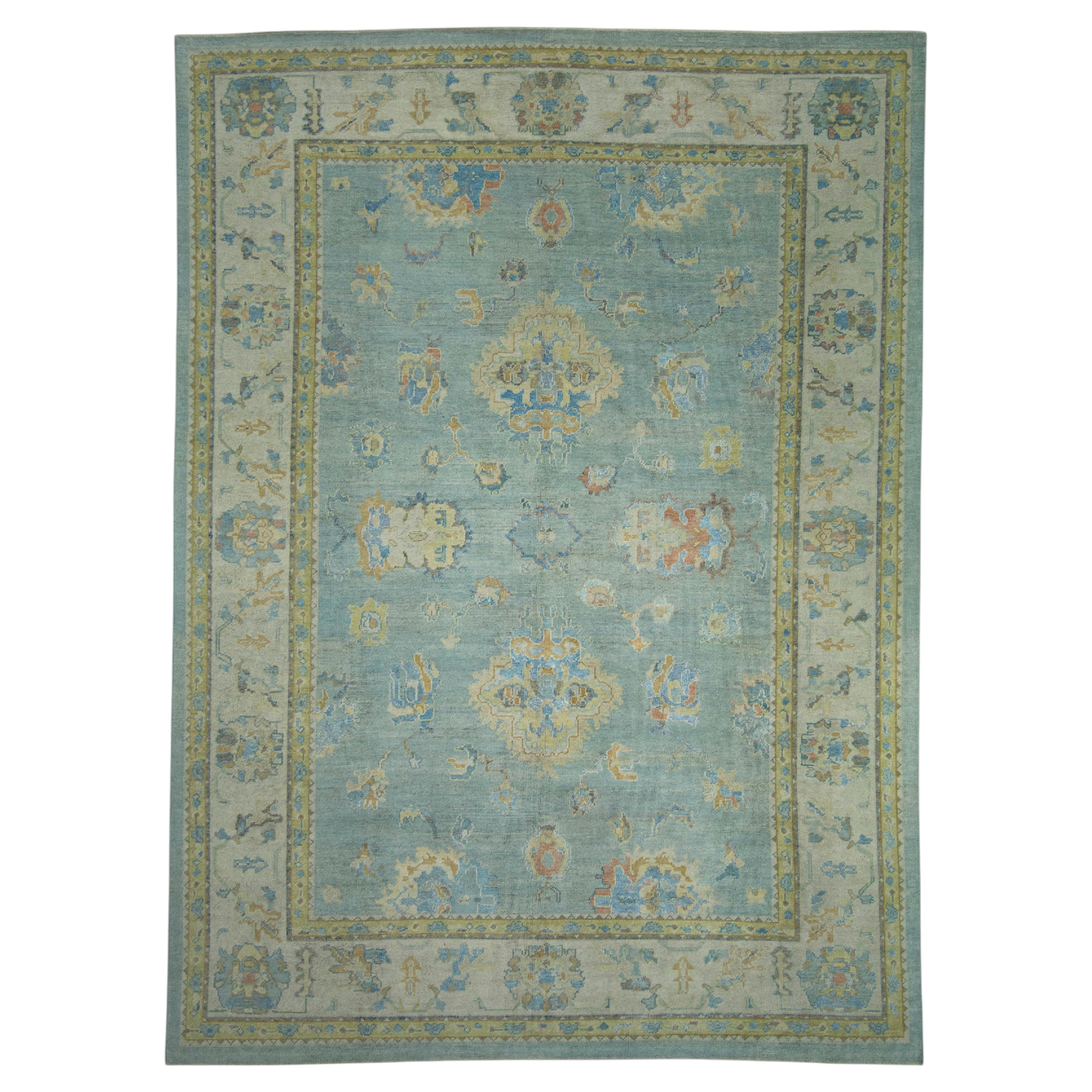 Turkish Oushak Rug 10' x 13'8" #18597